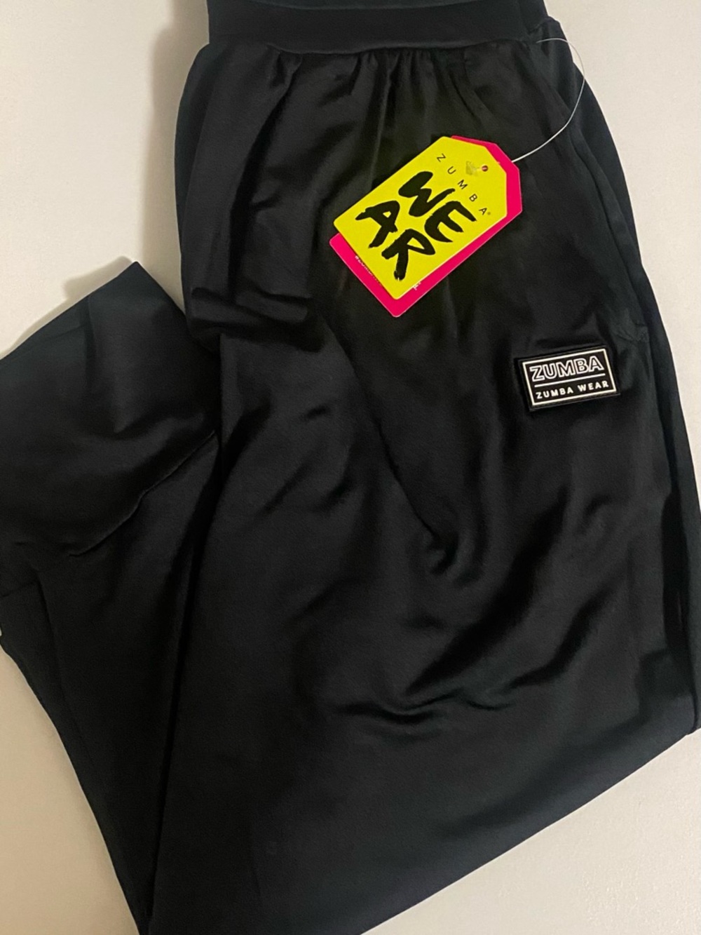 Zumba Wear Black Funscape Harem Crop Pants